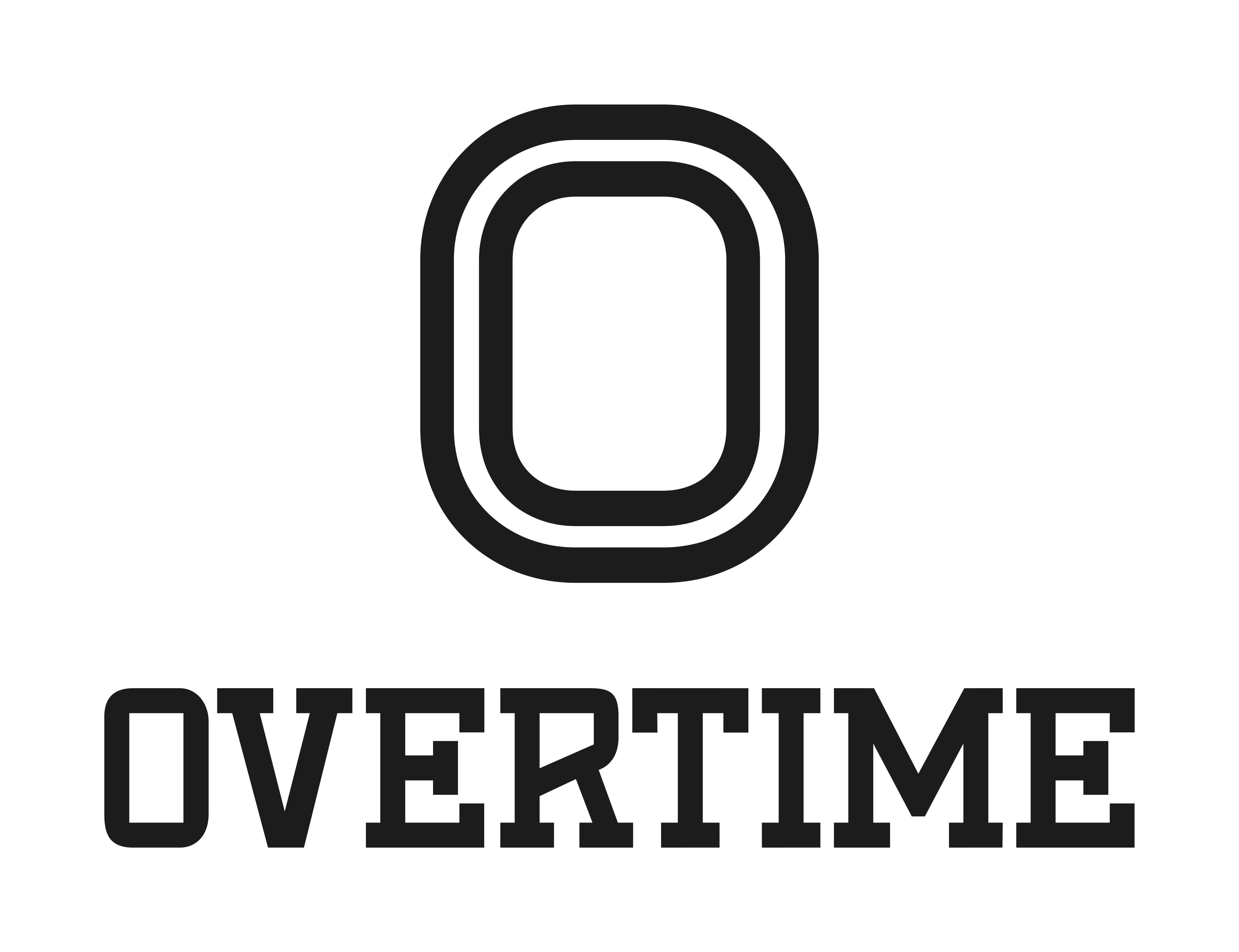 Logotype for sports brand Overtime