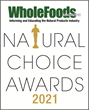 The awards honor products that have made the greatest impact on natural products retailers' business for the year and recognizes companies working to greatly improve lives through wellness.