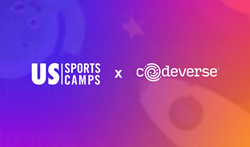 US Sports Camps & Codeverse partner to deliver coding camps to campers ages 6 and up.