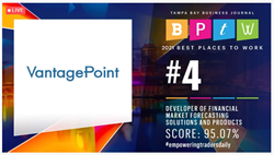 Thumb image for Vantagepoint AI Named a Best Place to Work AGAIN By The Tampa Bay Business Journal