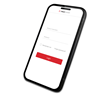 eFleet Mobile Login Screen on Phone - Fleetworthy Solutions