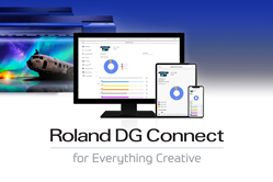The new Roland DG Connect App makes it easier than ever for owners of Roland DG TrueVIS series printer/cutters to optimize productivity and the overall health of their devices.