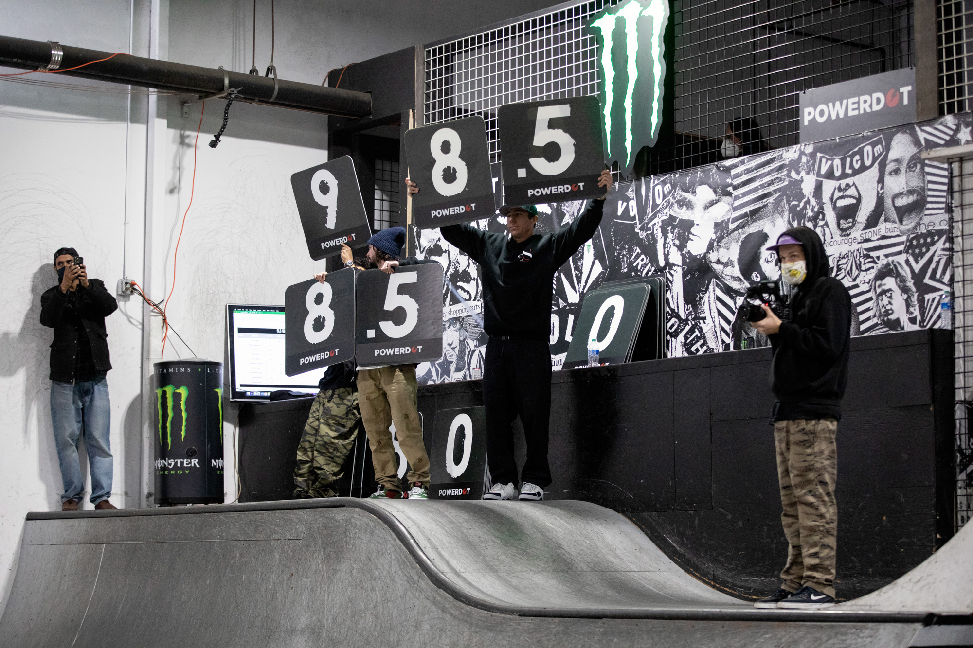 Monster Energy’s Ishod Wair's Score After Taking First Place in Street League Skateboarding “Unsanctioned 2” Pro Skateboarding Contest at Volcom Skatepark
