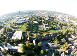 Drury University campus aerial