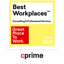 Cprime Named Best Workplaces in Consulting & Professional Services™