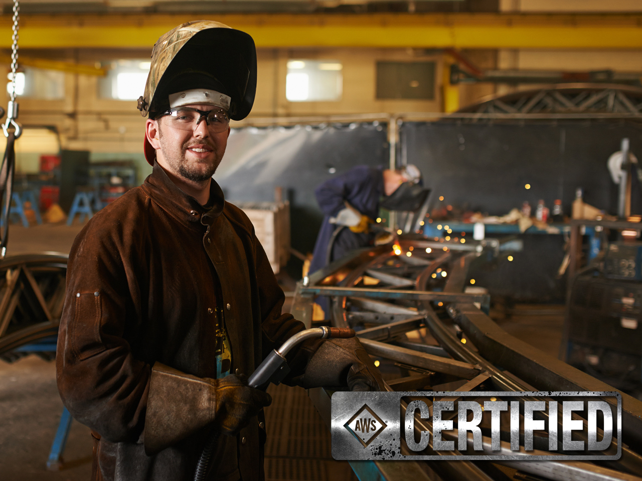 "AWS Certified" targets welding students and early career welders.