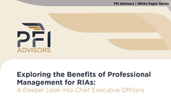 Thumb image for PFI Advisors Examines Role of CEO in Successful RIAs