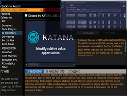 Thumb image for KATANA launches on the Bloomberg App Portal