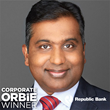 Corporate ORBIE Winner, Madhu Reddy of Republic Bank of Chicago