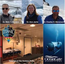 OceanGate Expeditions Titanic Survey Expedition 2021 Medical Team