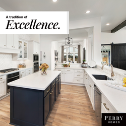 Perry Homes Model Home Kitchen