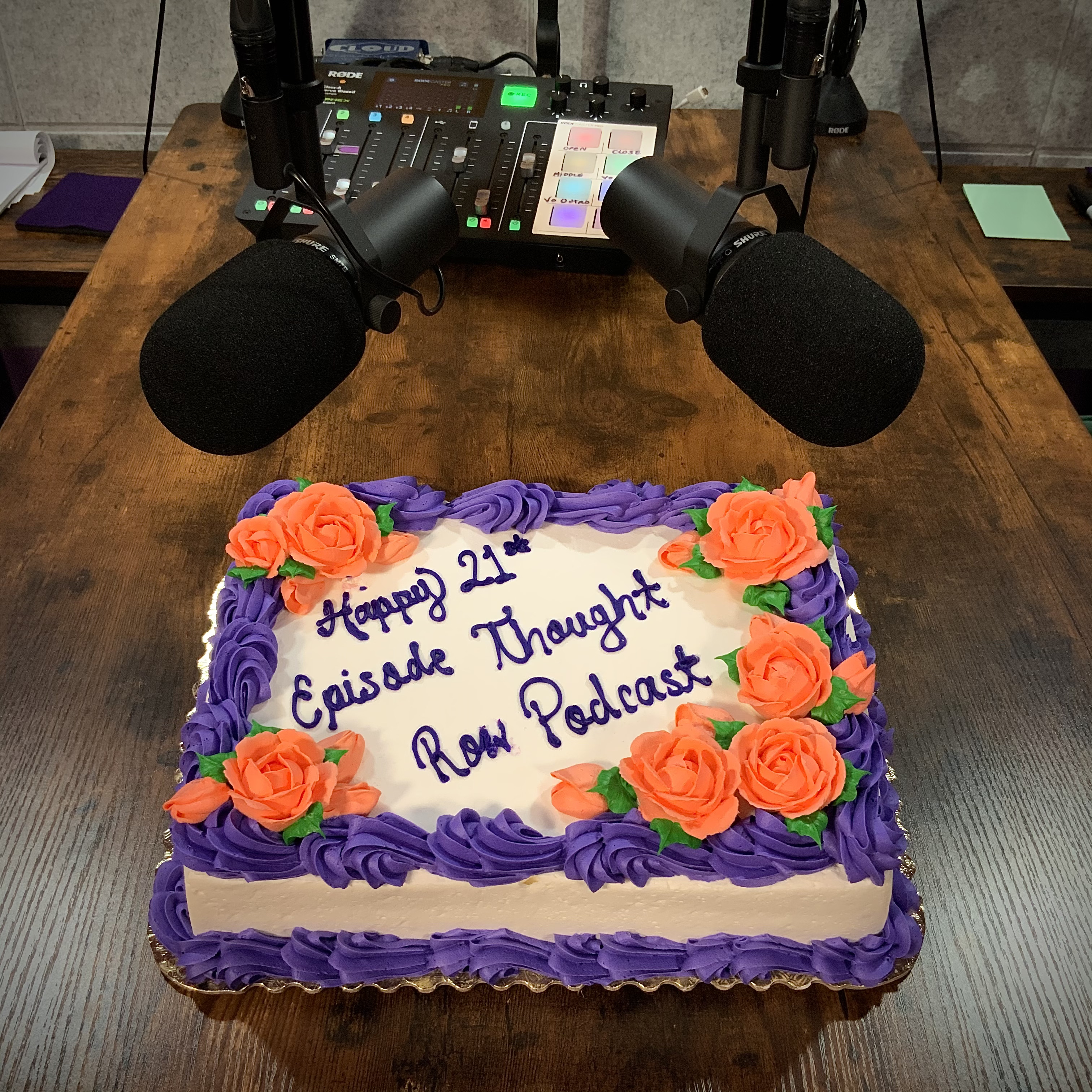Happy 21st Episode Thought Row Podcast