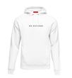 "No Excuses" sweatshirt (White)