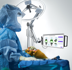 Caira Radar Tracking System for Navigation and Robotics in Orthopedic Surgery