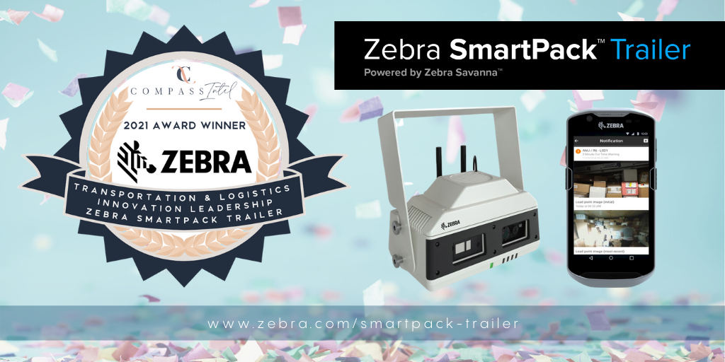 Zebra SmartPack Trailer Award and Honor by CompassIntel