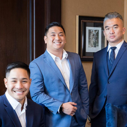 Brian Tran, Brandon Tran, and Alex Han, Founders of Fifty Hills Real Estate