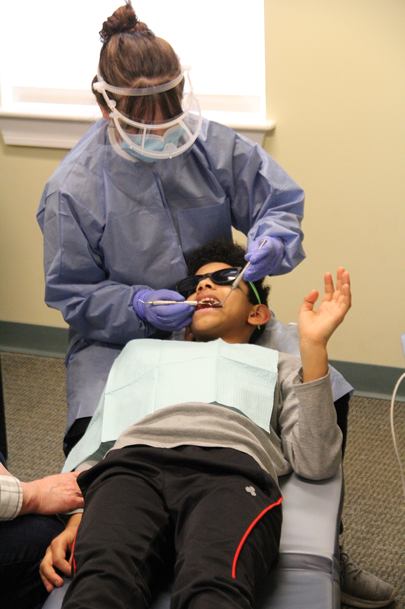 Virtudent recently visited Spaulding Academy & Family Services to provide dental cleanings, x-rays, and fluoride to 26 residential children scheduled over two days.