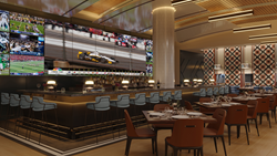 Ten Hands Social Bar & Eatery features the largest television screen in the city
