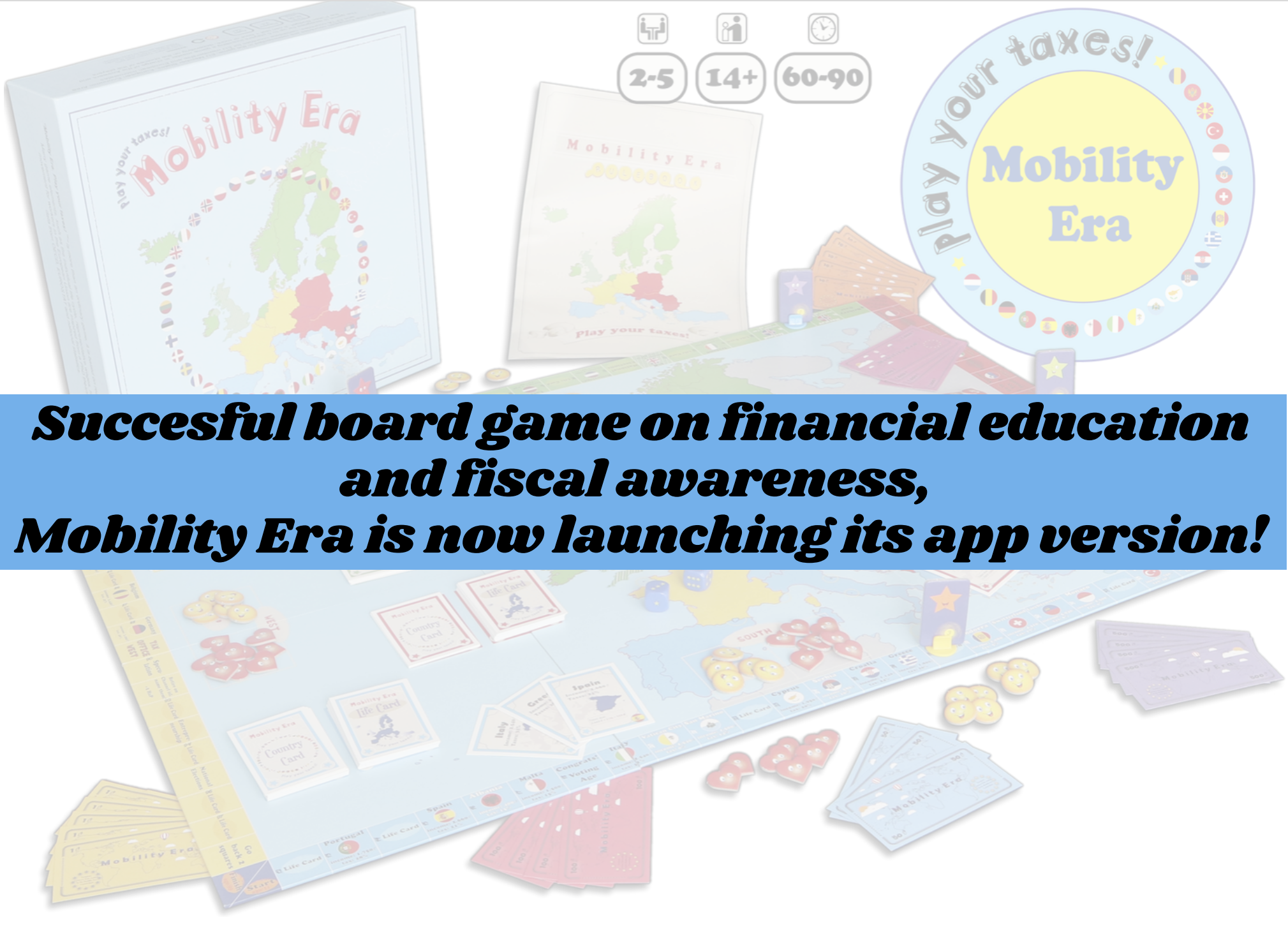 Mobility Era. Play your taxes! #1 board game on taxes.