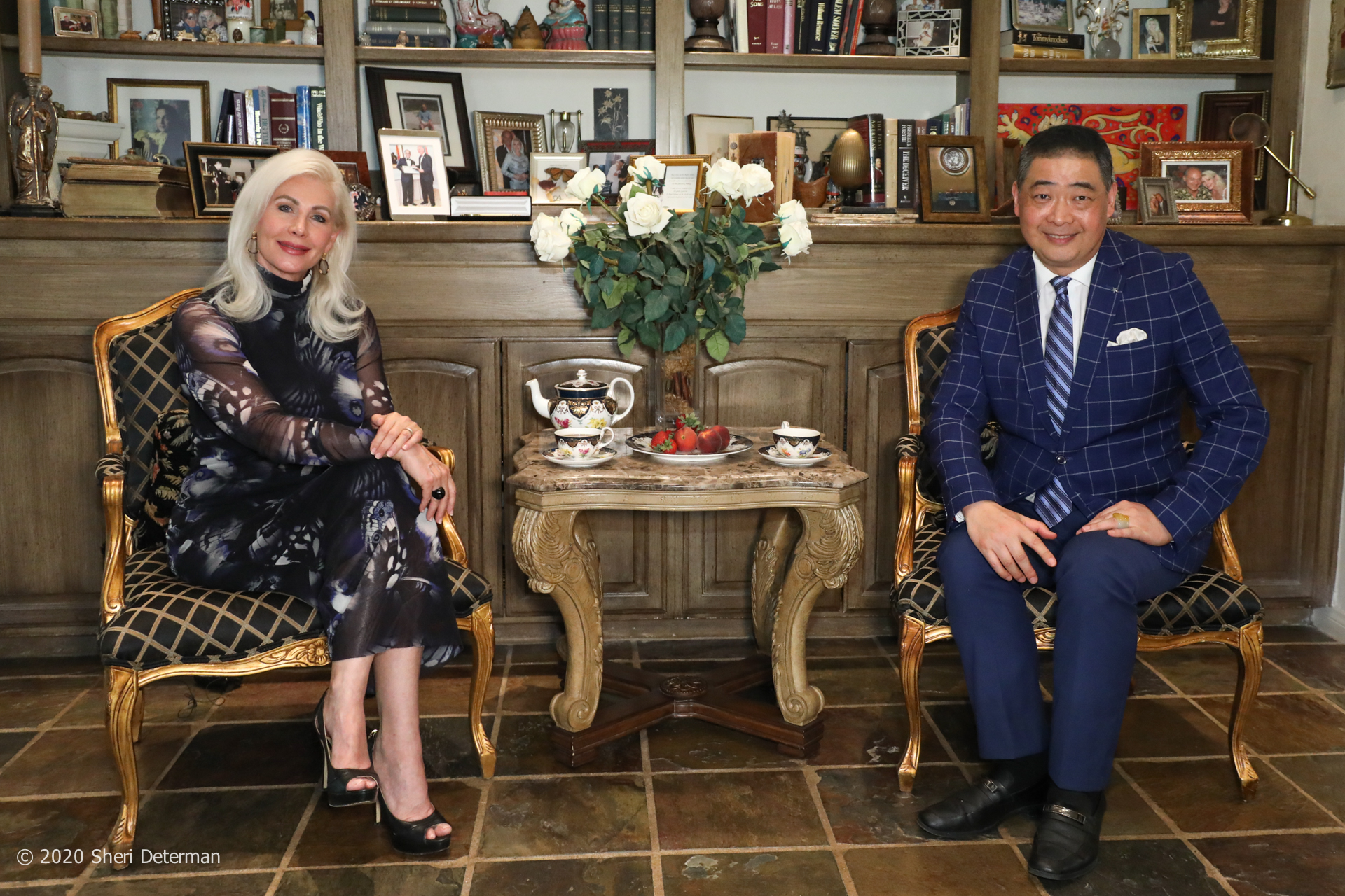 Joey Zhou with Princess Karen Cantrell
