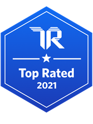 2021 TrustRadius Top Rated Badge