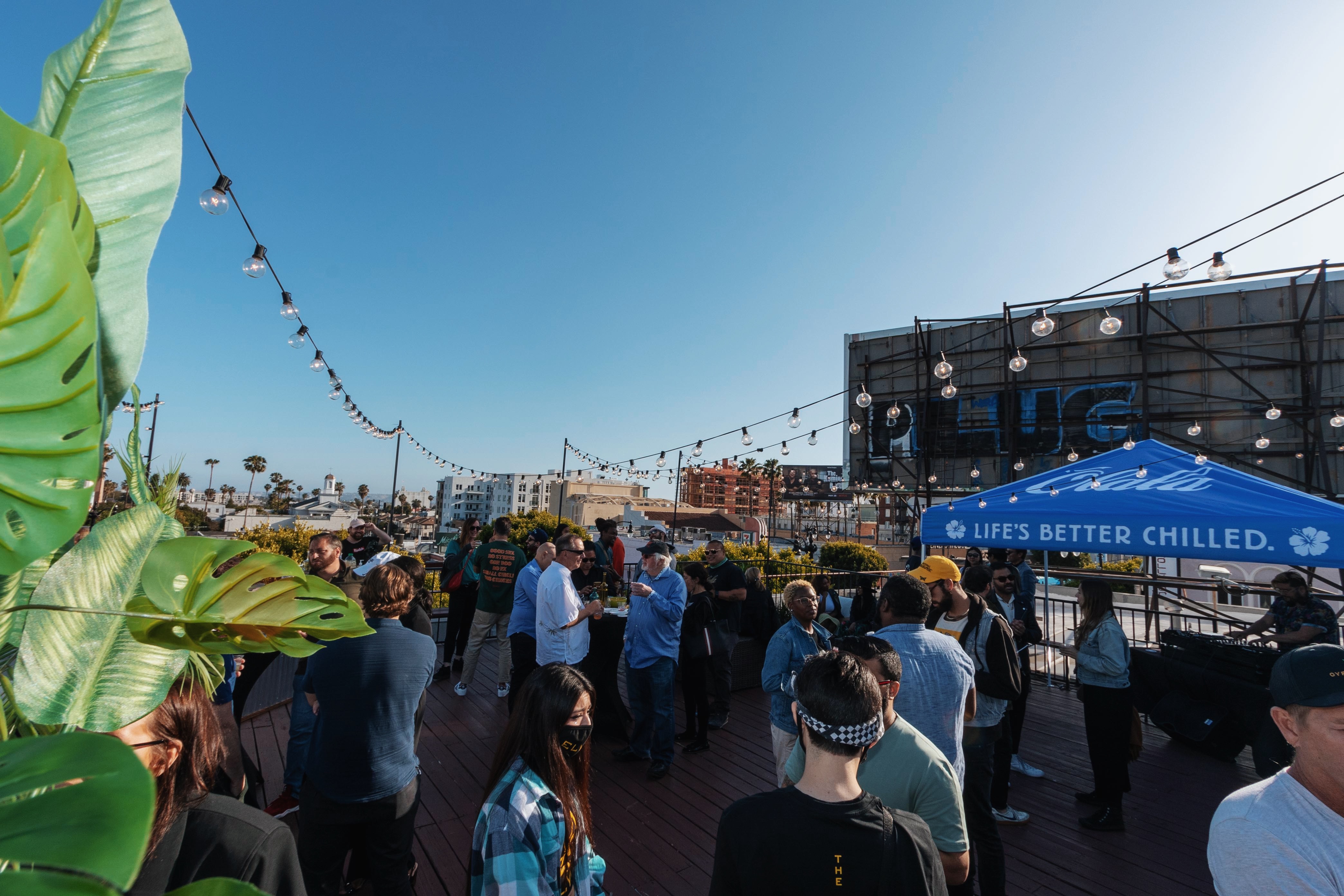 Olala Rooftop Launch in Hollywood