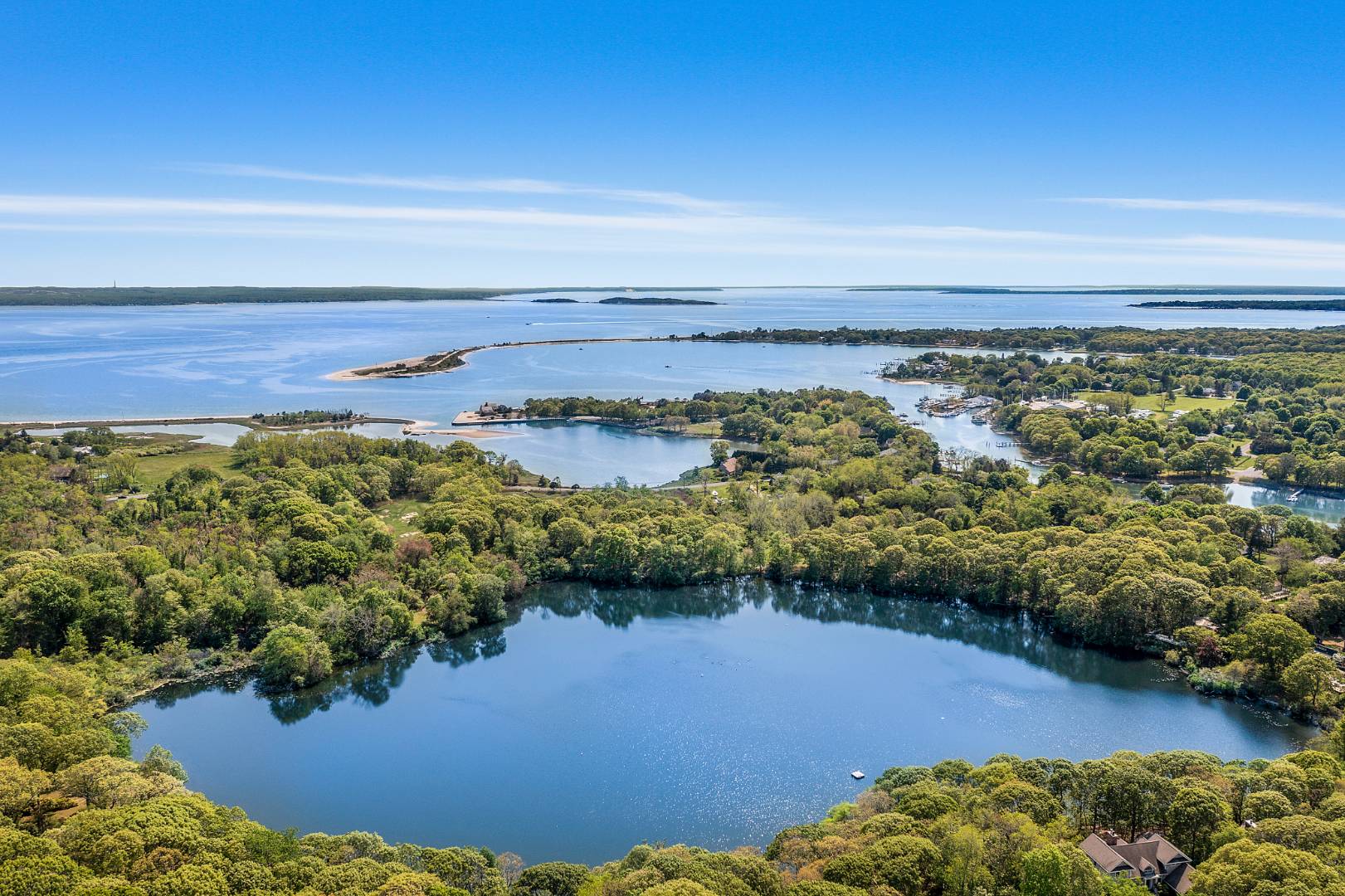 "Kemah" - View from Fresh Pond Toward the Bay