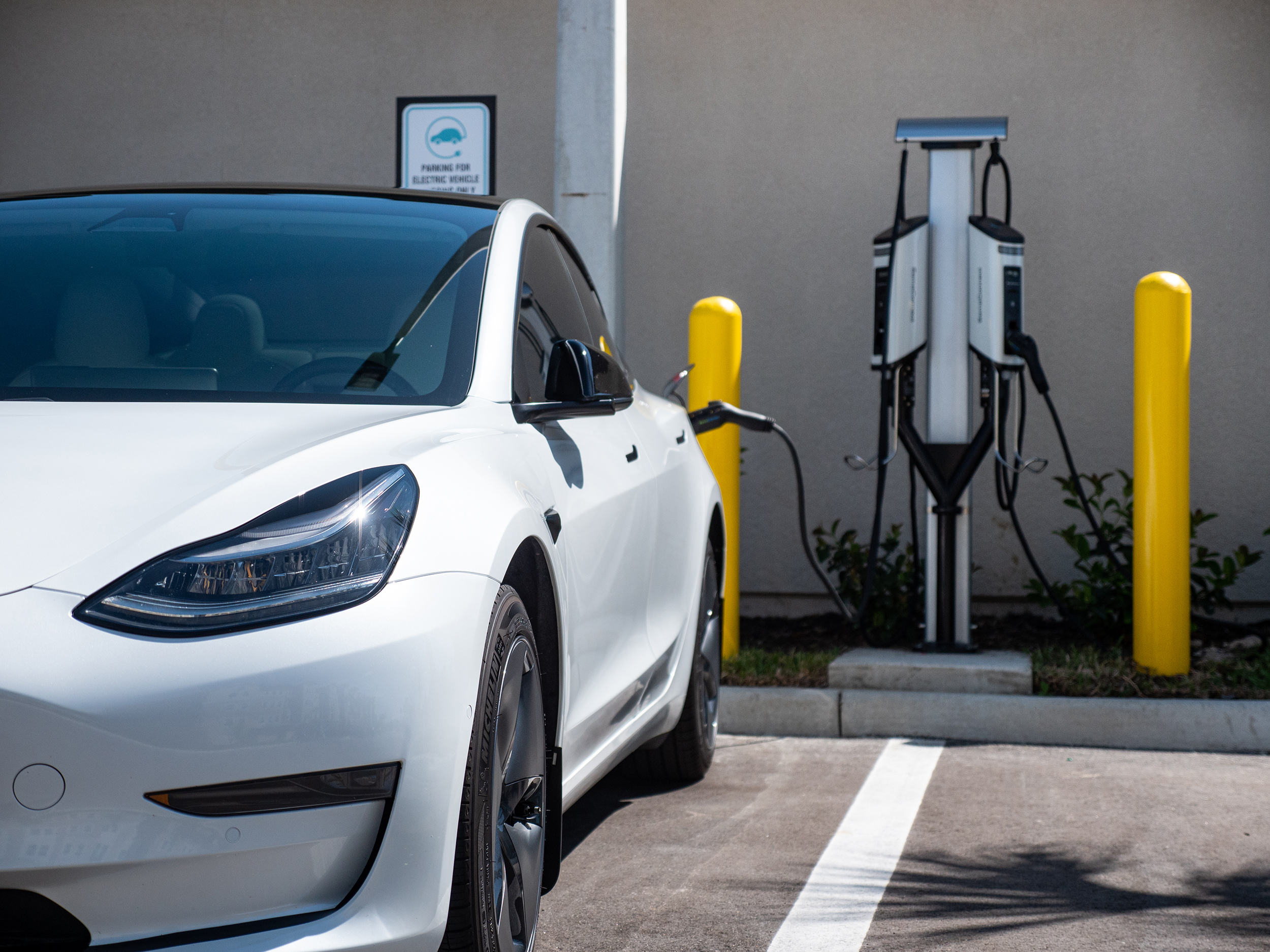 The two new SemaConnect charging stations at the Murano at Three Oaks are compatible with all new and upcoming plug-in electric vehicles in North America.