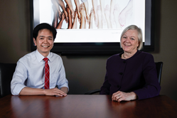 Drs. Song Yao, left, and Christine Ambrosone of Roswell Park's Cancer Prevention and Control program.
