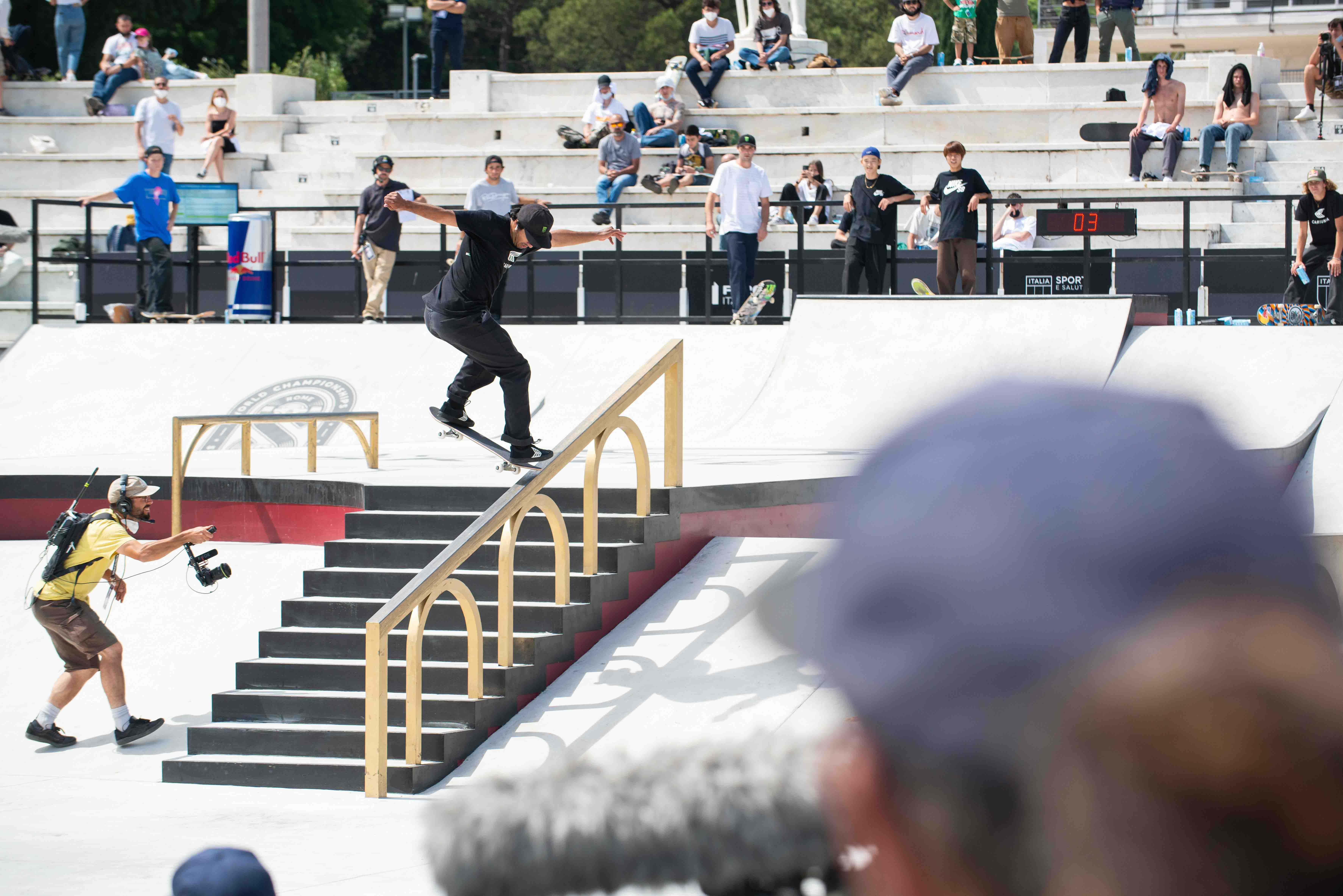 Monster Energy's Kelvin Hoefler Competes in Men’s Street Skateboarding at the Street Skateboarding World Championships in Rome