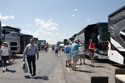 The FMCA RV Club RV Expo in Gillette, Wyoming, will include RVs of various types, sizes, and price ranges.