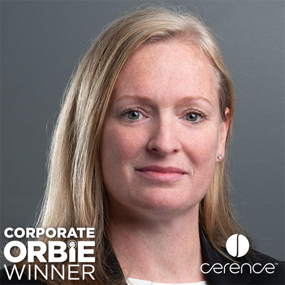Corporate ORBIE Winner, Bridget Collins, Cerence