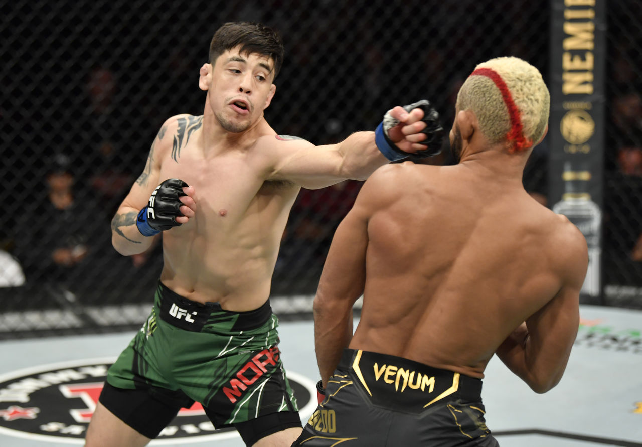 Monster Energy’s Brandon Moreno Takes UFC Flyweight Championship at UFC 263