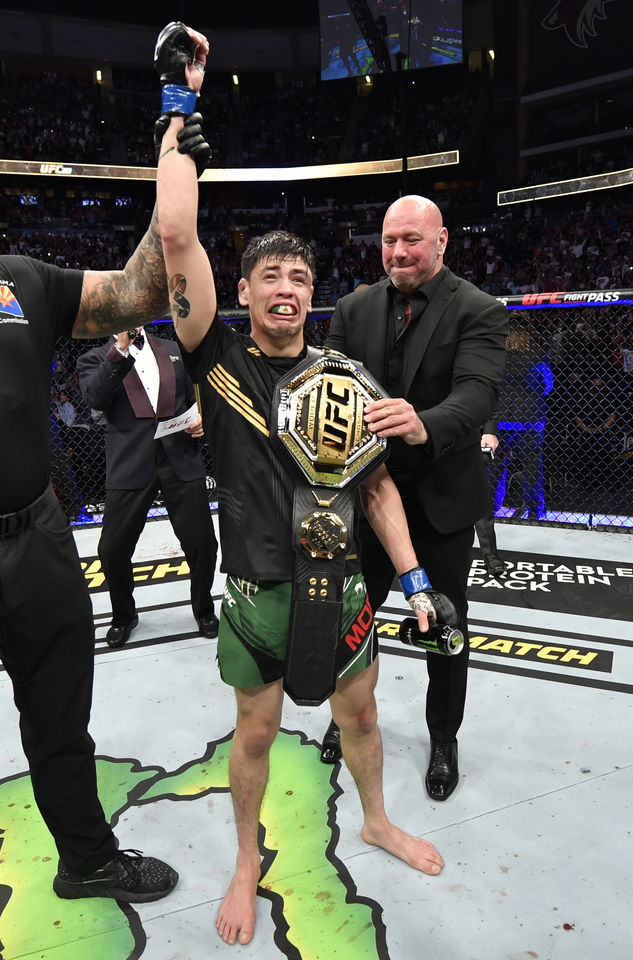 Monster Energy’s Brandon Moreno Takes UFC Flyweight Championship at UFC 263