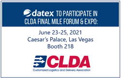 Thumb image for Logistics Technology Provider Datex to Participate in CLDA Final Mile Forum & Expo