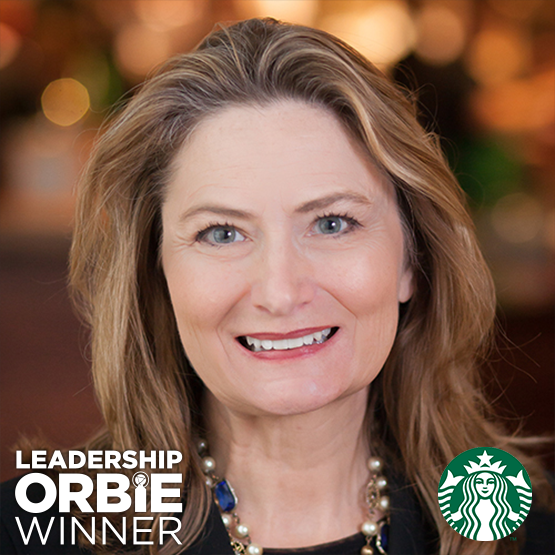 Leadership ORBIE Recipient, Gerri Martin-Flickinger of Starbucks
