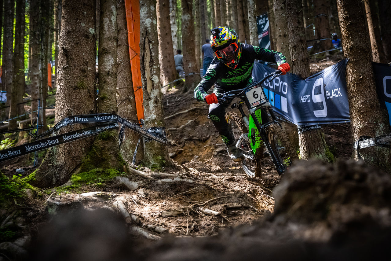 Monster Energy's Troy Brosnan Takes First Place at UCI Mountain Bike World Cup Downhill Race in Leogang, Austria