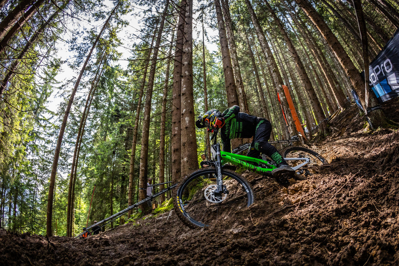 Monster Energy's Troy Brosnan Takes First Place at UCI Mountain Bike World Cup Downhill Race in Leogang, Austria