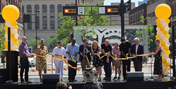 Thumb image for Grand Opening Held for Cincinnatis Downtown Court Street Plaza, Designed by Woolpert