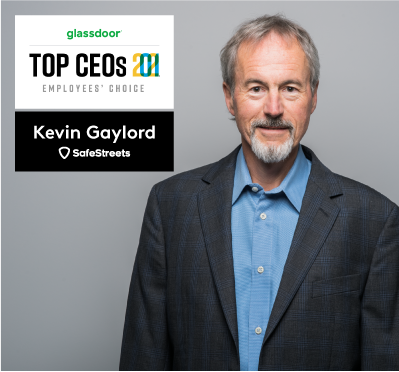 SafeStreets USA CEO Kevin Gaylord Named a Glassdoor Top CEO IN 2021