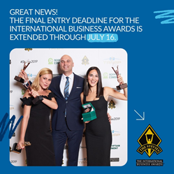 Thumb image for Final Entry Deadline Extended in The 18th International Business Awards
