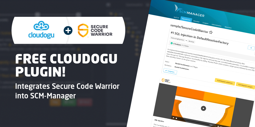 Free Secure Code Warrior plugin for SCM-Manager