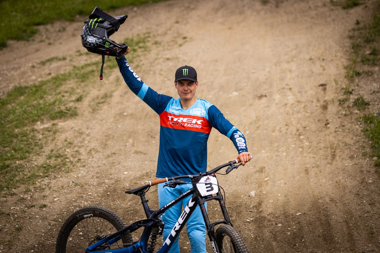 Monster Energy’s Loris Vergier Takes First Place at the Crankworx Innsbruck MTB Downhill Competition