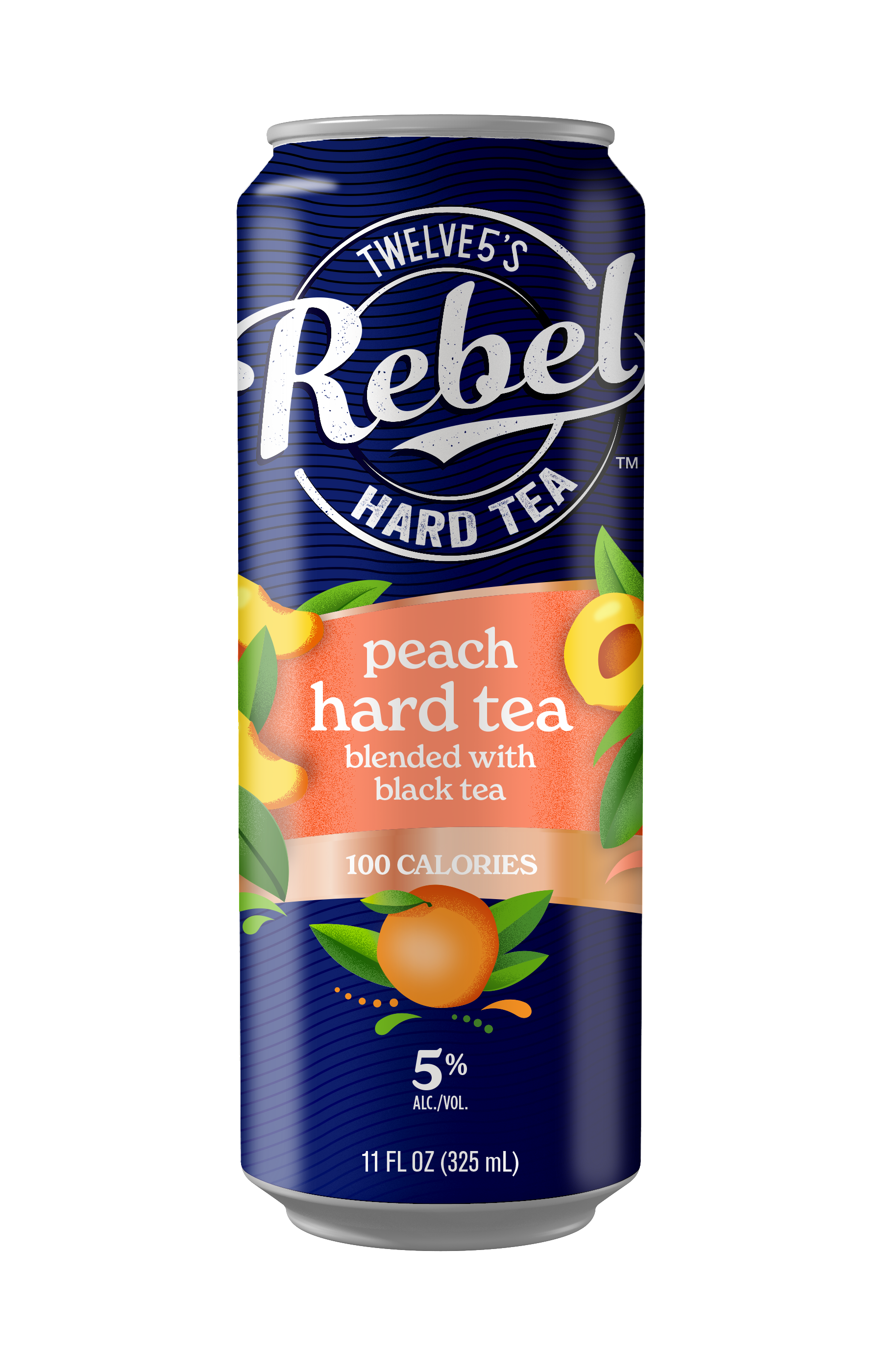 REBEL Hard Peach Tea