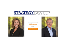 Thumb image for Strategy Law, LLP attorneys named to the Northern California 2021 Super Lawyers List