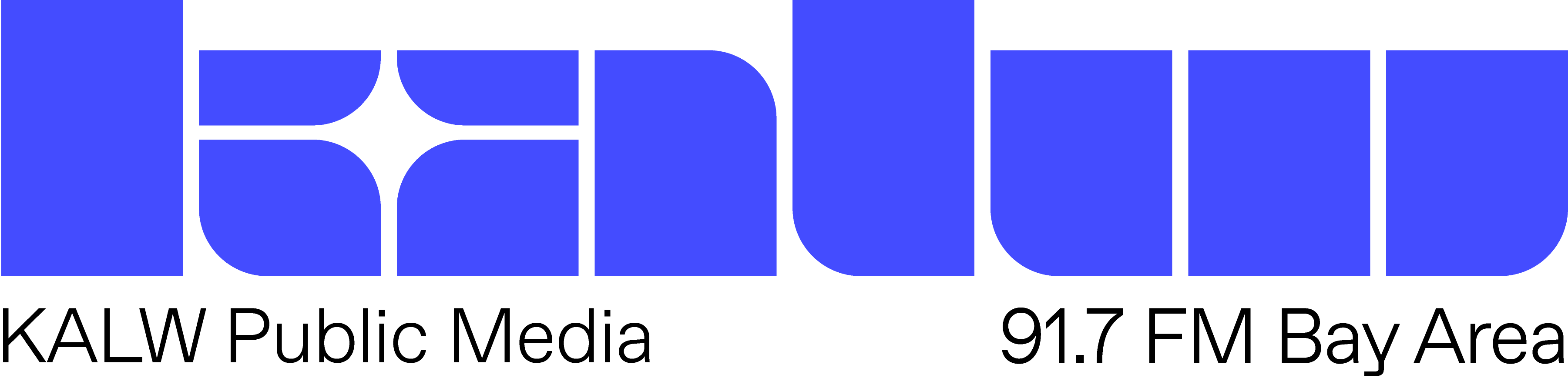 KALW's new logo was designed by COLLINS.