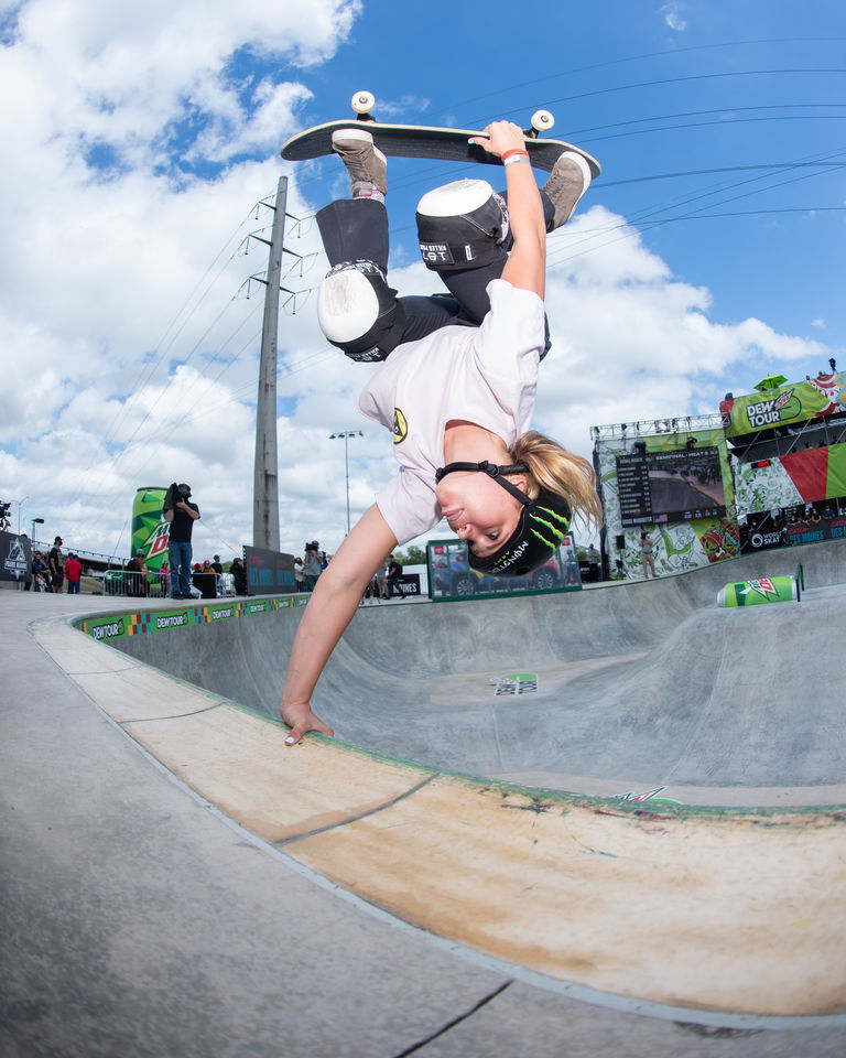 Monster Army's Grace Marhoefer Will Compete in Skateboard Park at X Games 2021.