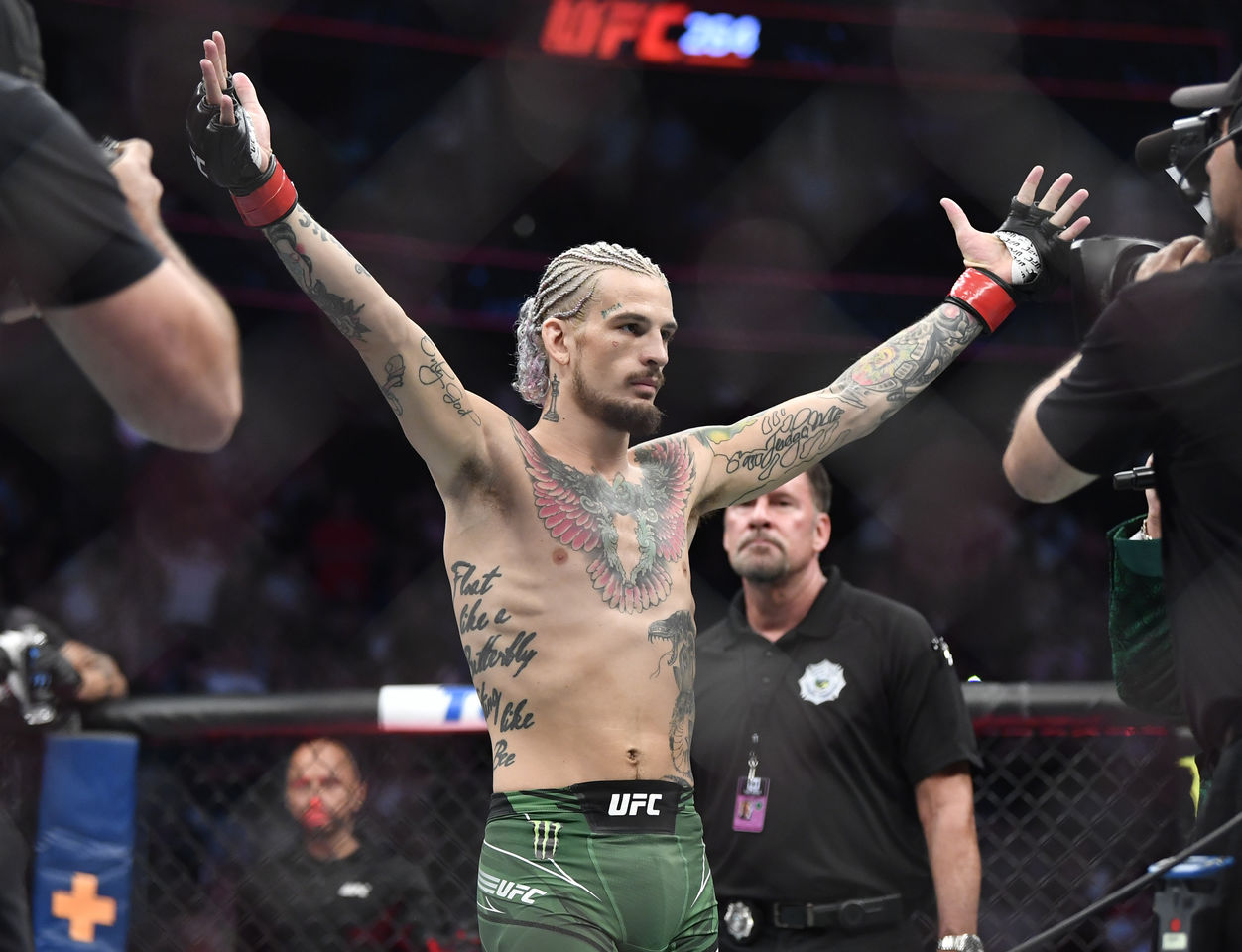 Monster Energy’s Sean O’Malley Defeats Kris Moutinho Via TKO at UFC 264