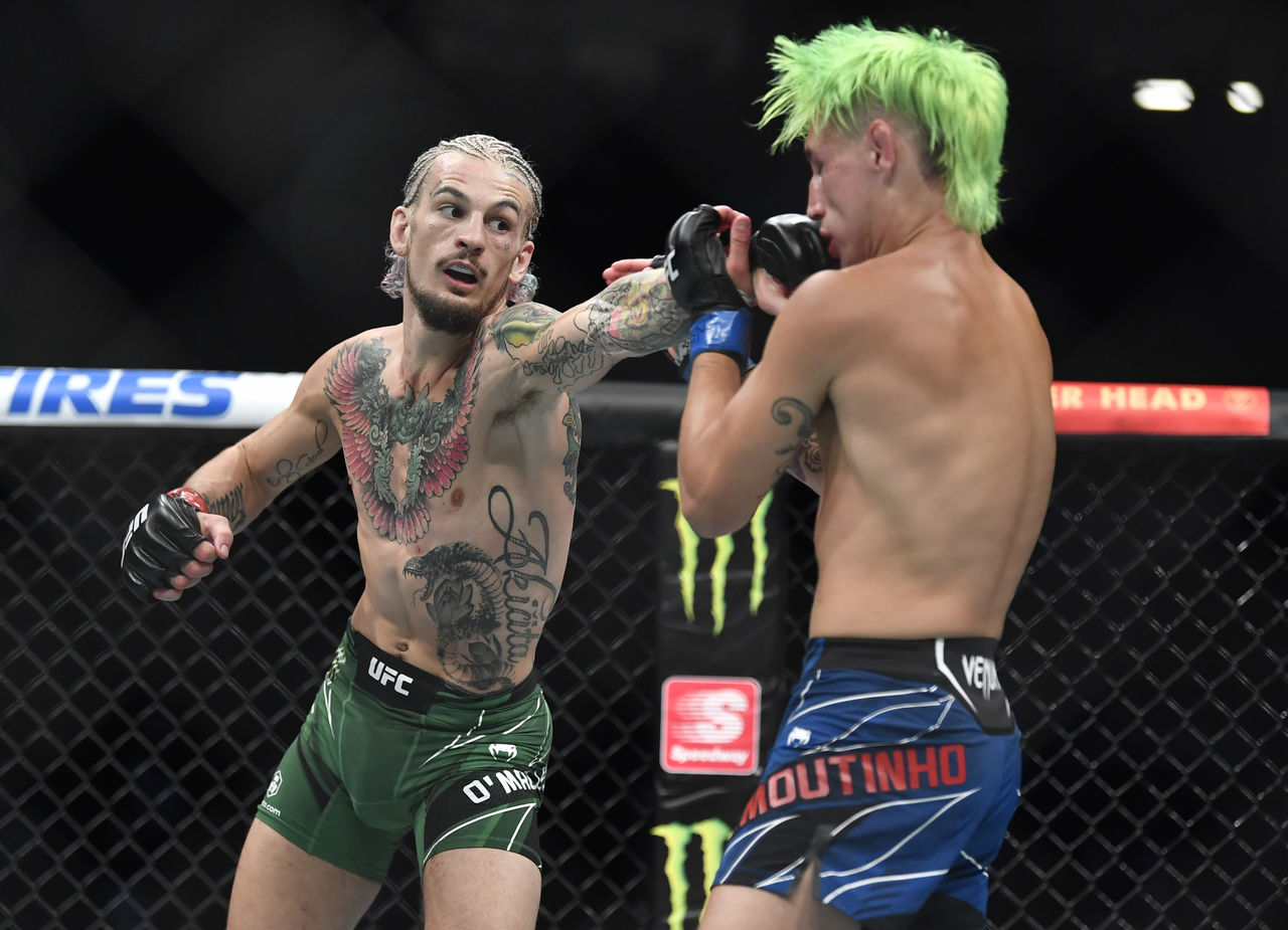 Monster Energy’s Sean O’Malley Defeats Kris Moutinho Via TKO at UFC 264