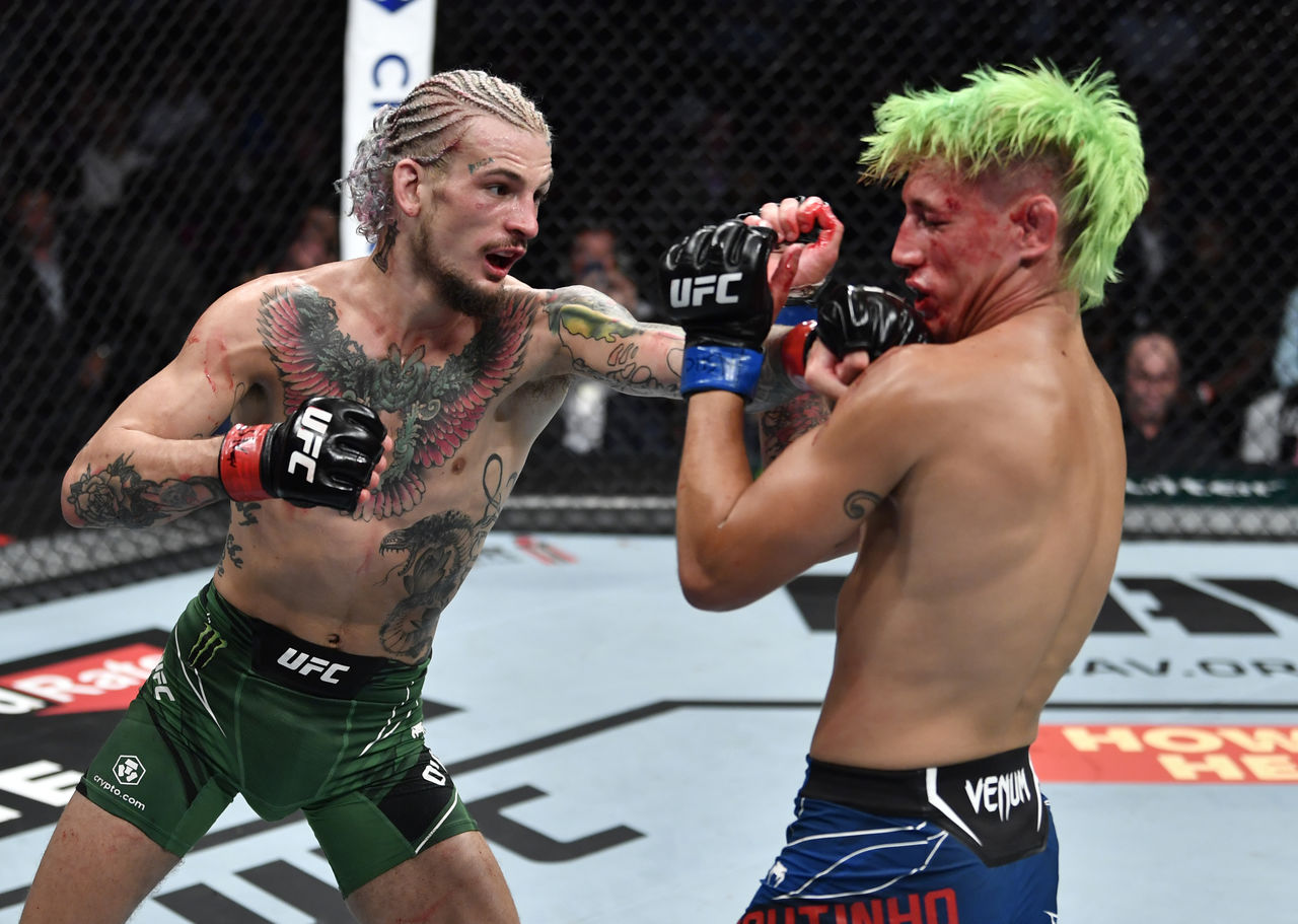 Monster Energy’s Sean O’Malley Defeats Kris Moutinho Via TKO at UFC 264